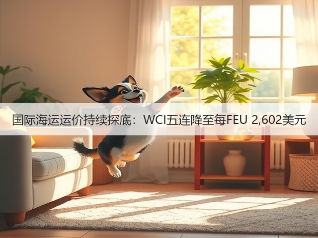 国际海运运价持续探底:WCI五连降至每FEU 2,602美元(图3) 国际海运运价持续探底:WCI五连降至每FEU 2,602美元(图3)