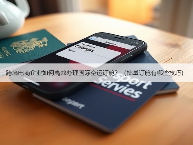 跨境电商企业如何高效办理国际空运订舱？（批量订舱有哪些技巧）(图3)