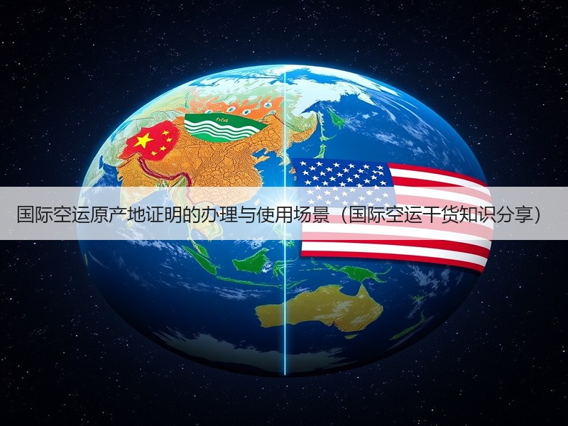 国际空运原产地证明的办理与使用场景（国际空运干货知识分享）