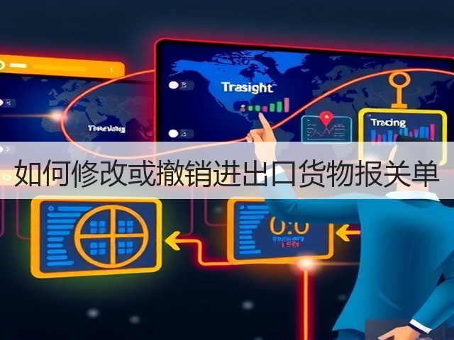 如何修改或撤销进出口货物报关单(图3)