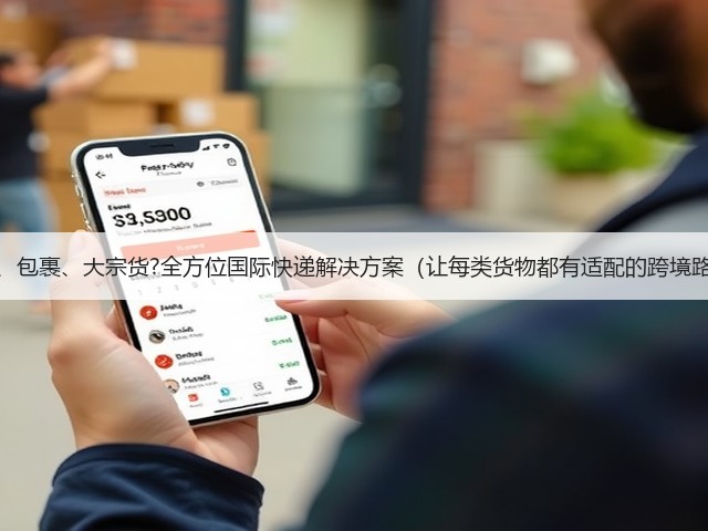 文件、包裹、大宗货?全方位国际快递解决方案（让每类货物都有适配的跨境路径）(图3)
