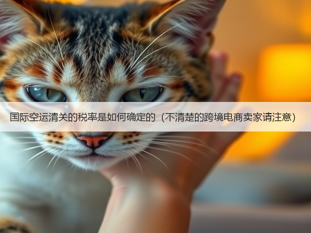 国际空运清关的税率是如何确定的（不清楚的跨境电商卖家请注意）(图1)