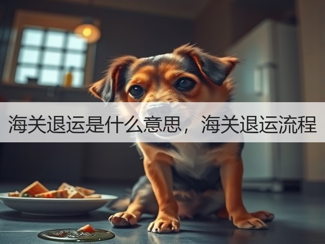 海关退运是什么意思，海关退运流程(图2)