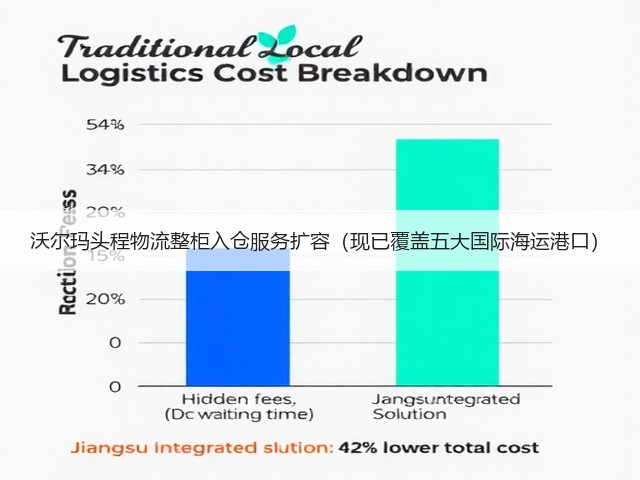 沃尔玛头程物流整柜入仓服务扩容(现已覆盖五大国际海运港口)(图1) 沃尔玛头程物流整柜入仓服务扩容(现已覆盖五大国际海运港口)(图1)