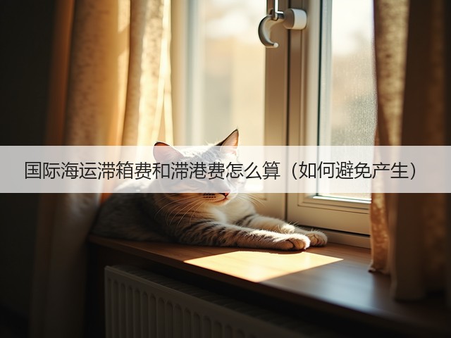 国际海运滞箱费和滞港费怎么算(如何避免产生)(图3) 国际海运滞箱费和滞港费怎么算(如何避免产生)(图3)