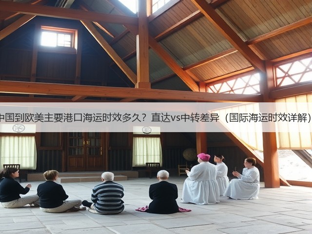 中国到欧美主要港口海运时效多久？直达vs中转差异（国际海运时效详解）(图1)