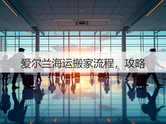 爱尔兰海运搬家流程，攻略(图1)
