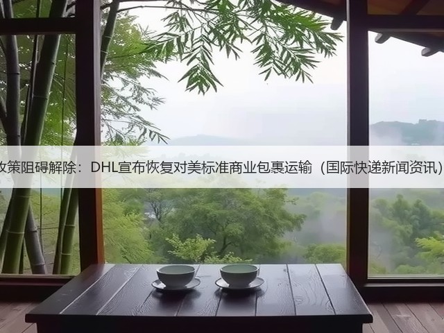 政策阻碍解除：DHL宣布恢复对美标准商业包裹运输（国际快递新闻资讯）(图2)