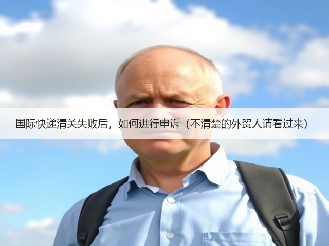 国际快递清关失败后,如何进行申诉(不清楚的外贸人请看过来)(图3) 国际快递清关失败后,如何进行申诉(不清楚的外贸人请看过来)(图3)