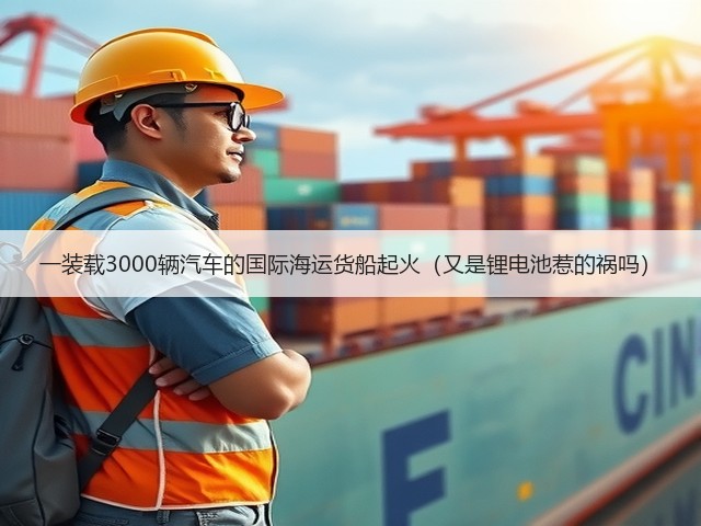 一装载3000辆汽车的国际海运货船起火(又是锂电池惹的祸吗)(图3) 一装载3000辆汽车的国际海运货船起火(又是锂电池惹的祸吗)(图3)