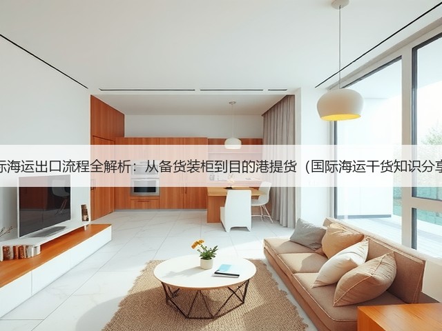 国际海运出口流程全解析：从备货装柜到目的港提货（国际海运干货知识分享）(图3)