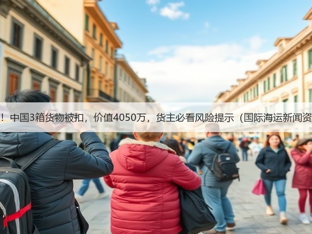 突发！中国3箱货物被扣，价值4050万，货主必看风险提示（国际海运新闻资讯）(图1)
