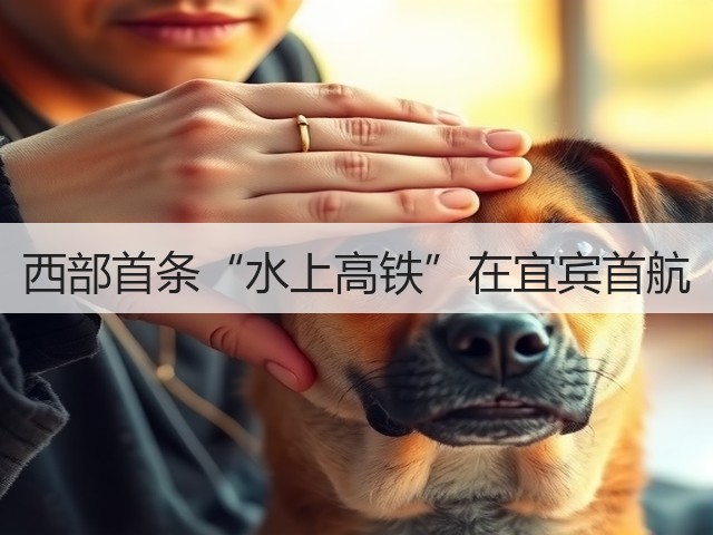 西部首条“水上高铁”在宜宾首航(图3) 西部首条“水上高铁”在宜宾首航(图3)