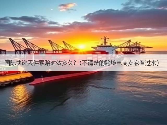 国际快递丢件索赔时效多久?（不清楚的跨境电商卖家看过来）(图3)