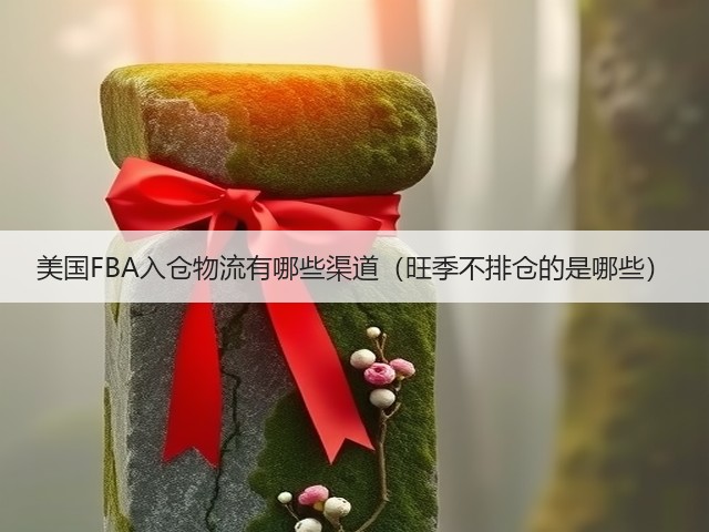 美国FBA入仓物流有哪些渠道(旺季不排仓的是哪些)(图3) 美国FBA入仓物流有哪些渠道(旺季不排仓的是哪些)(图3)