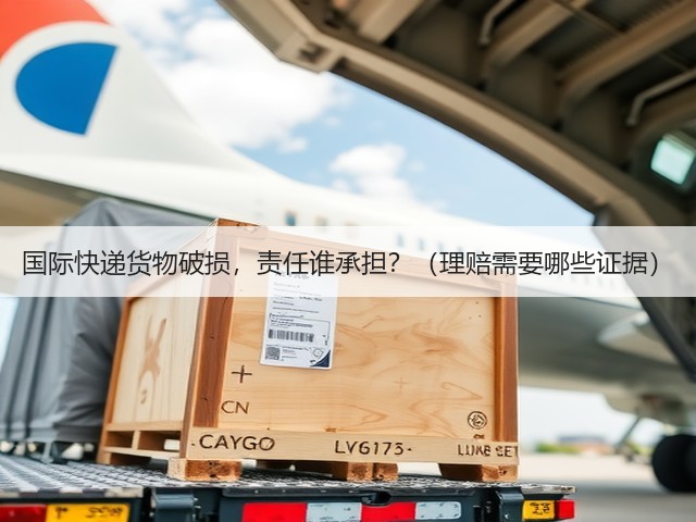 国际快递货物破损，责任谁承担？（理赔需要哪些证据）(图3)