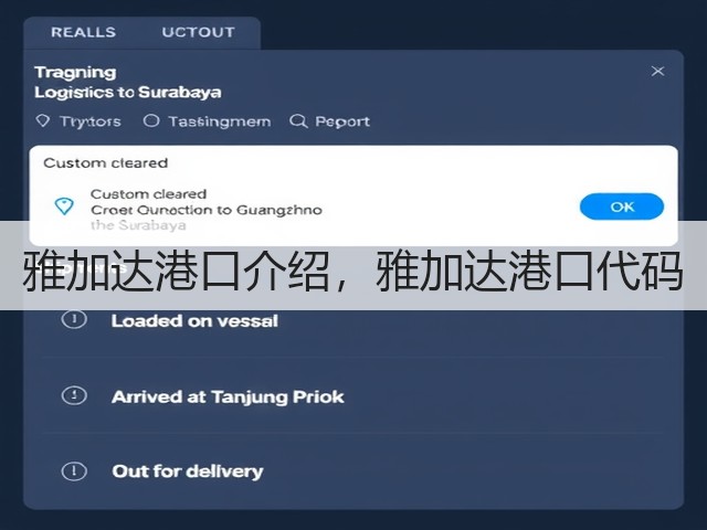 雅加达港口介绍，雅加达港口代码(图2)