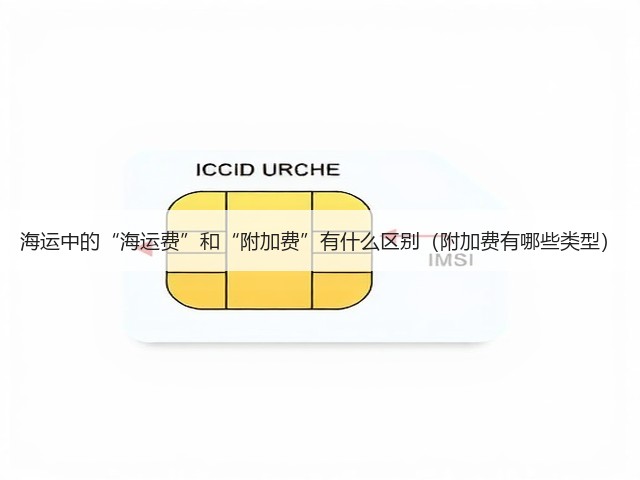 海运中的“海运费”和“附加费”有什么区别(附加费有哪些类型)(图2) 海运中的“海运费”和“附加费”有什么区别(附加费有哪些类型)(图2)