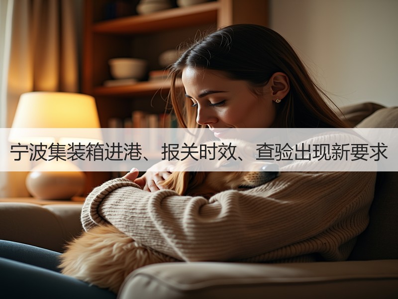 宁波集装箱进港、报关时效、查验出现新要求