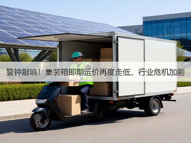 警钟敲响!集装箱即期运价再度走低,行业危机加剧(图3) 警钟敲响!集装箱即期运价再度走低,行业危机加剧(图3)