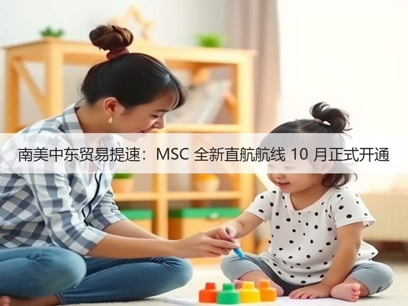南美中东贸易提速：MSC 全新直航航线 10 月正式开通