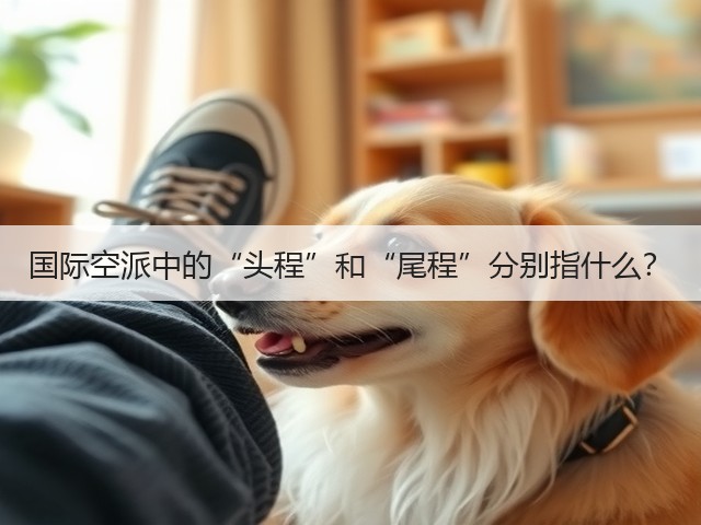 国际空派中的“头程”和“尾程”分别指什么?(图3) 国际空派中的“头程”和“尾程”分别指什么?(图3)