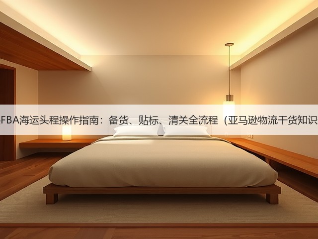亚马逊FBA海运头程操作指南:备货、贴标、清关全流程(亚马逊物流干货知识分享)(图3) 亚马逊FBA海运头程操作指南:备货、贴标、清关全流程(亚马逊物流干货知识分享)(图3)