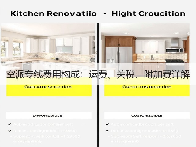 空派专线费用构成：运费、关税、附加费详解(图3)