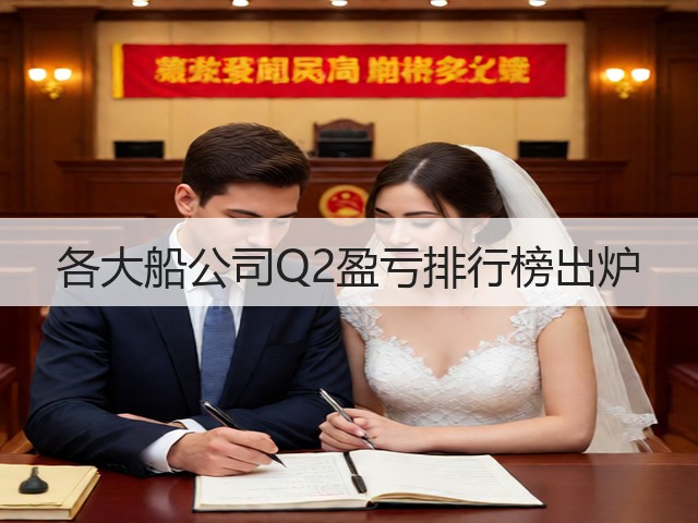 各大船公司Q2盈亏排行榜出炉(图2)