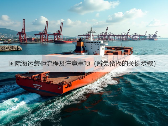 国际海运装柜流程及注意事项（避免货损的关键步骤）(图1)