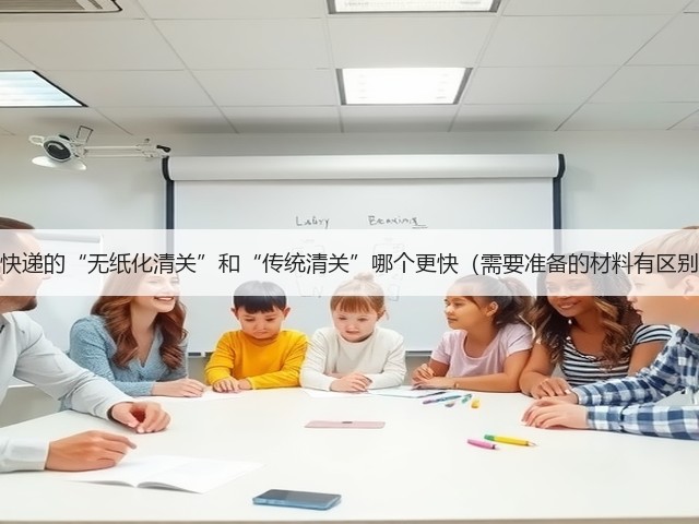 国际快递的“无纸化清关”和“传统清关”哪个更快（需要准备的材料有区别吗）(图1)