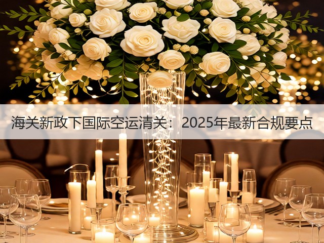 海关新政下国际空运清关:2025年最新合规要点(图2) 海关新政下国际空运清关:2025年最新合规要点(图2)