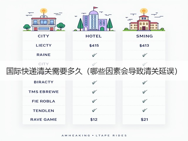 国际快递清关需要多久（哪些因素会导致清关延误）(图2)