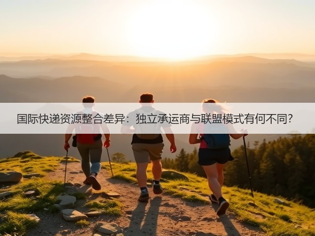 国际快递资源整合差异：独立承运商与联盟模式有何不同？(图1)