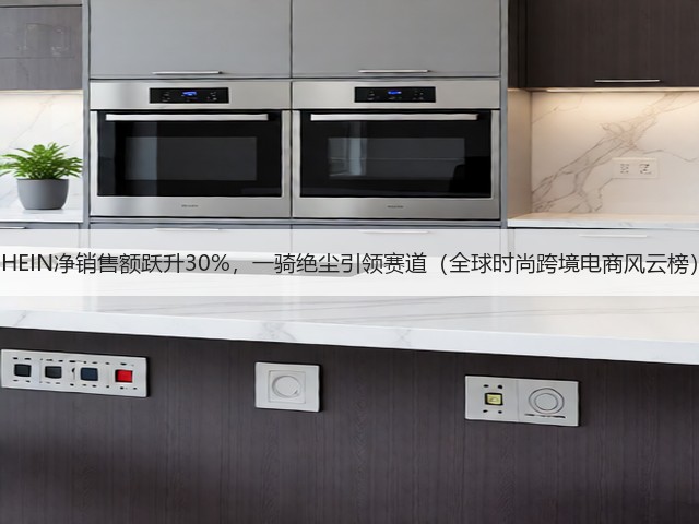 SHEIN净销售额跃升30%，一骑绝尘引领赛道（全球时尚跨境电商风云榜）(图1)