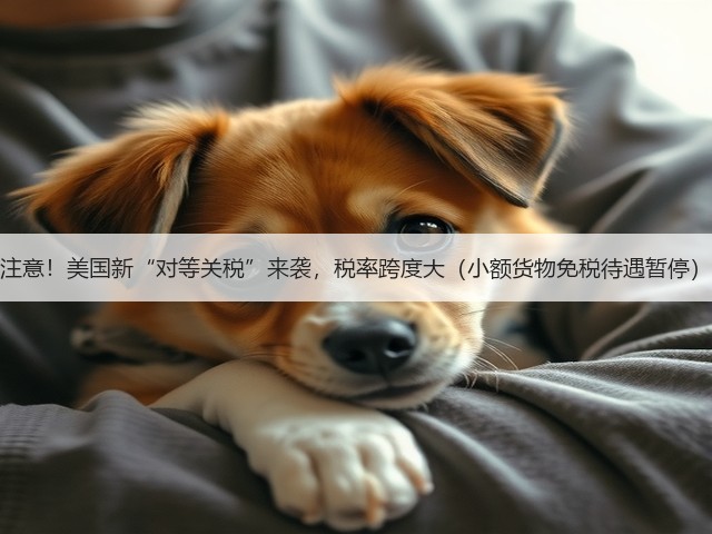 注意！美国新“对等关税”来袭，税率跨度大（小额货物免税待遇暂停）(图1)