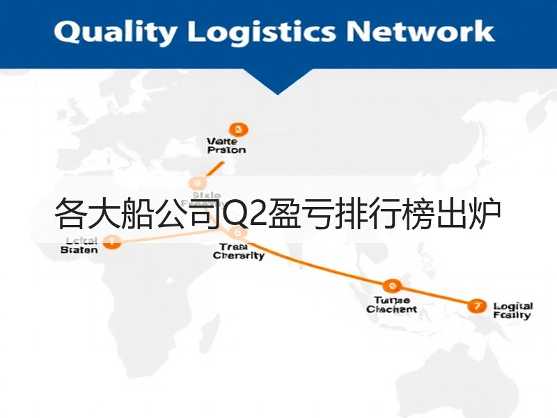 各大船公司Q2盈亏排行榜出炉