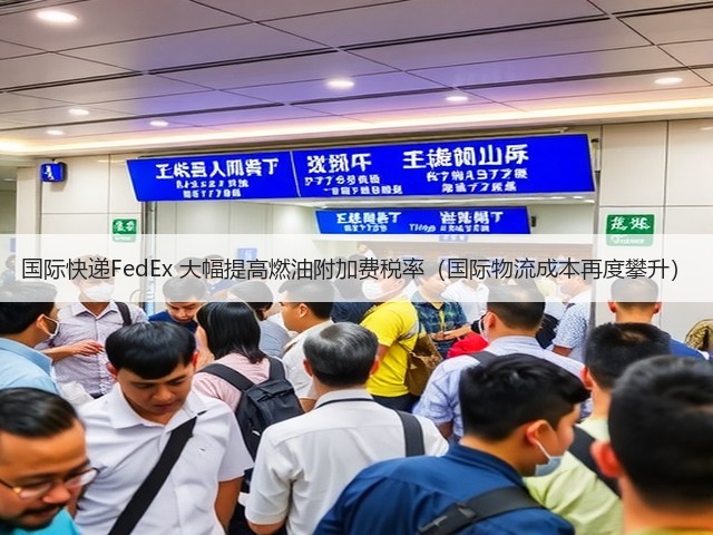 国际快递FedEx 大幅提高燃油附加费税率(国际物流成本再度攀升)(图1) 国际快递FedEx 大幅提高燃油附加费税率(国际物流成本再度攀升)(图1)