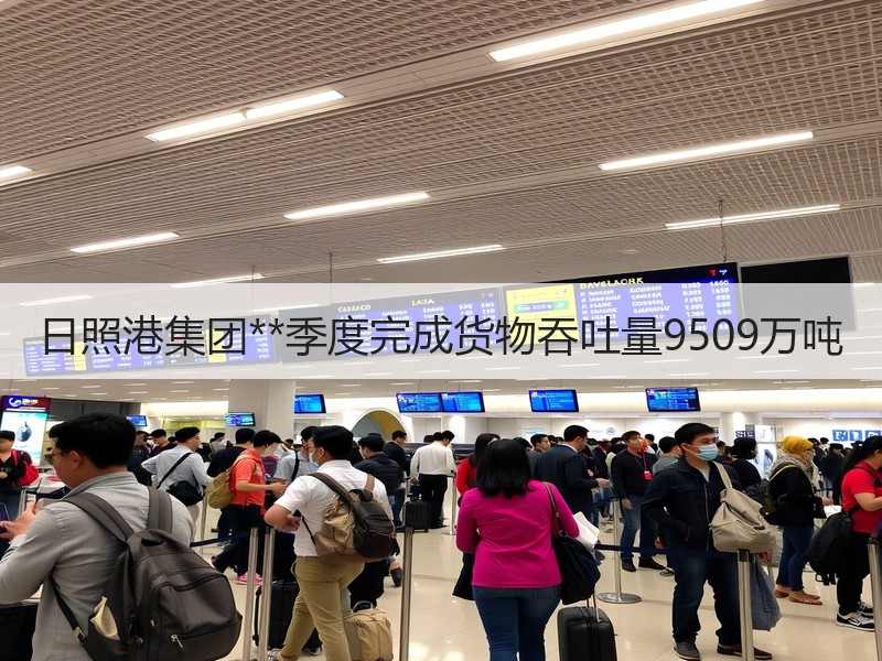 日照港集团**季度完成货物吞吐量9509万吨