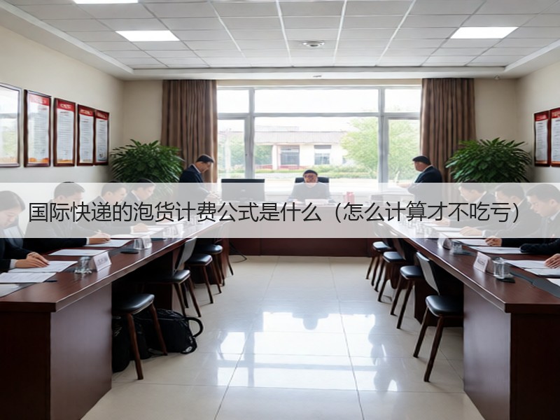 国际快递的泡货计费公式是什么（怎么计算才不吃亏）