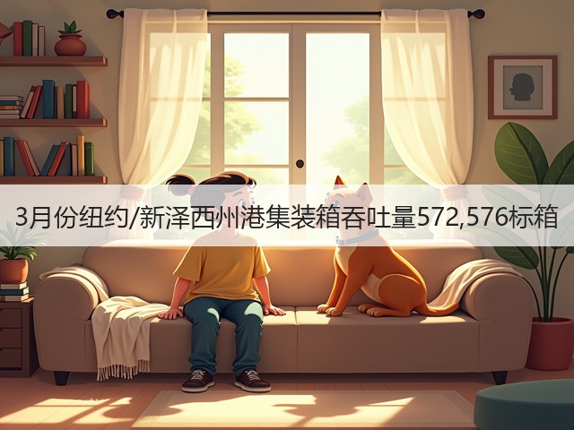 3月份纽约/新泽西州港集装箱吞吐量572,576标箱(图3)
