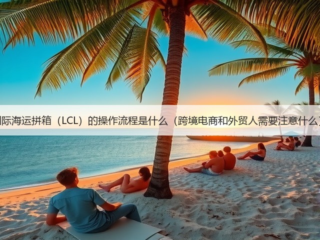 国际海运拼箱（LCL）的操作流程是什么（跨境电商和外贸人需要注意什么）(图2)
