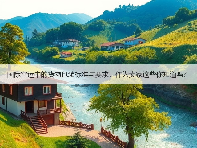 国际空运中的货物包装标准与要求,作为卖家这些你知道吗?(图1) 国际空运中的货物包装标准与要求,作为卖家这些你知道吗?(图1)