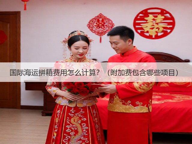 国际海运拼箱费用怎么计算?(附加费包含哪些项目)(图1) 国际海运拼箱费用怎么计算?(附加费包含哪些项目)(图1)