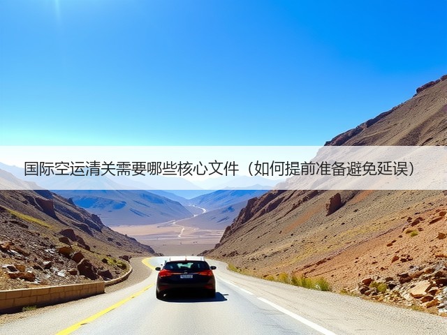 国际空运清关需要哪些核心文件(如何提前准备避免延误)(图3) 国际空运清关需要哪些核心文件(如何提前准备避免延误)(图3)