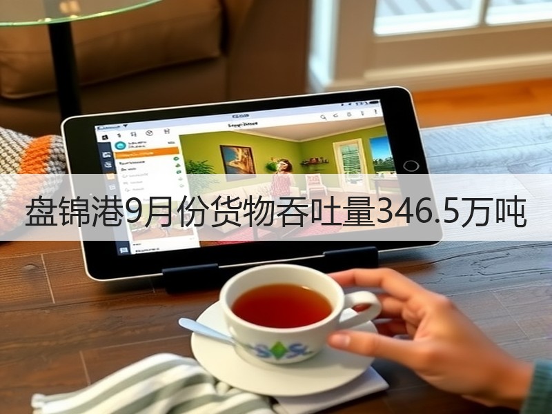 盘锦港9月份货物吞吐量346.5万吨
