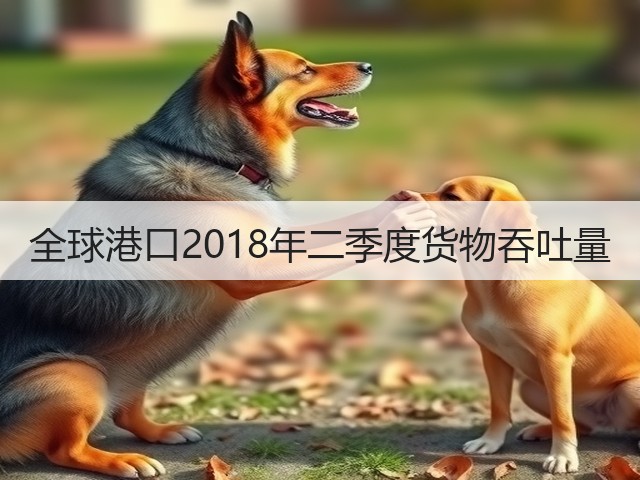 全球港口2018年二季度货物吞吐量(图3)