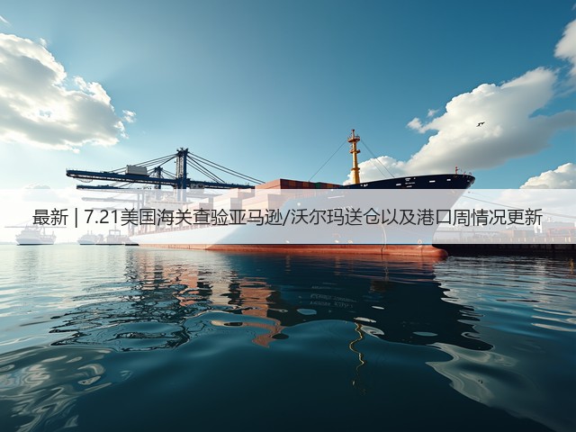 最新 | 7.21美国海关查验亚马逊/沃尔玛送仓以及港口周情况更新(图2)