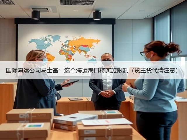 国际海运公司马士基：这个海运港口将实施限制（货主货代请注意）(图1)