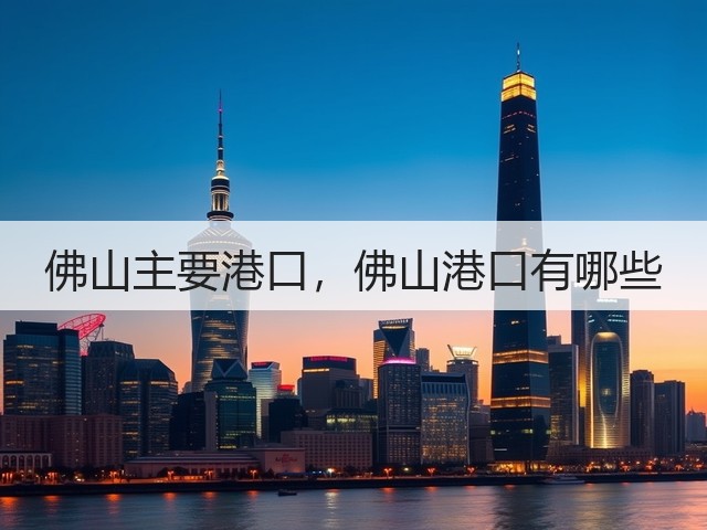 佛山主要港口,佛山港口有哪些(图1) 佛山主要港口,佛山港口有哪些(图1)